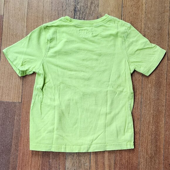 Jumping Beans Lime Green Monster Truck "Crush King" T-Shirt Size 5/6 - Picture 8 of 8